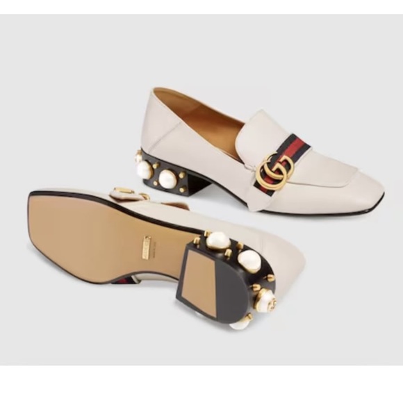 NIB GUCCI PEARL LOAFERS🔥🔥🔥 - Picture 2 of 5